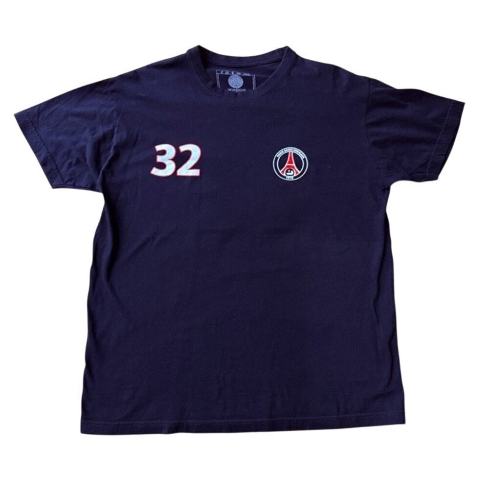 Paris Saint-Germain soccer shirt David Beckham blue 32 jersey Size Large